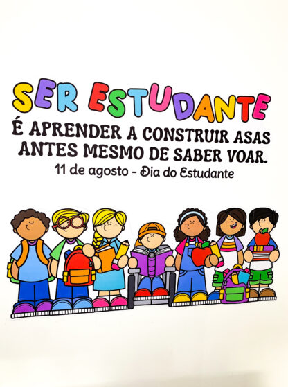 Painel Dia do Estudante:Ser estudante é aprender a construir asas… mesmo antes de saber voar. - Imagem 3