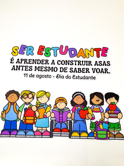 Painel Dia do Estudante:Ser estudante é aprender a construir asas… mesmo antes de saber voar. - Imagem 7