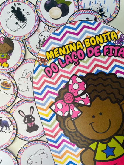 Kit Luva de História + Atividades: Menina Bonita do Laço de Fita - Imagem 7