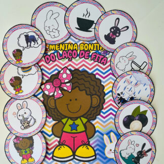 Kit Luva de História + Atividades: Menina Bonita do Laço de Fita