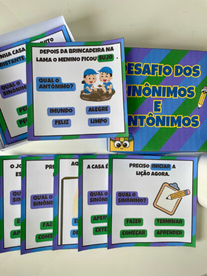 Caixinha dos Sinônimos e Antônimos - Imagem 6