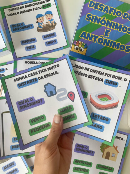 Caixinha dos Sinônimos e Antônimos - Imagem 4