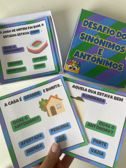 Caixinha dos Sinônimos e Antônimos - Imagem 3