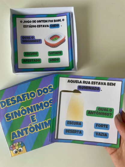 Caixinha dos Sinônimos e Antônimos - Imagem 2