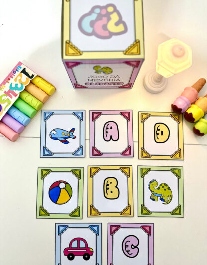 Jogo da memória do alfabeto