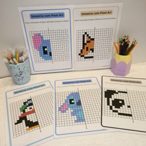 Simetria com Pixel Art