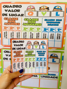 QUADRO VALOR DE LUGAR – Transforme a matemática em algo visual e significativo!