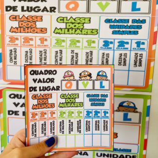 QUADRO VALOR DE LUGAR – Transforme a matemática em algo visual e significativo!