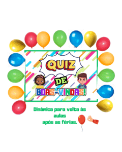 Dinâmica para volta às aulas