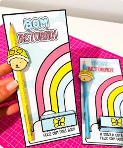 Lembrancinha de Volta às Aulas – Tema Bobbie Goods