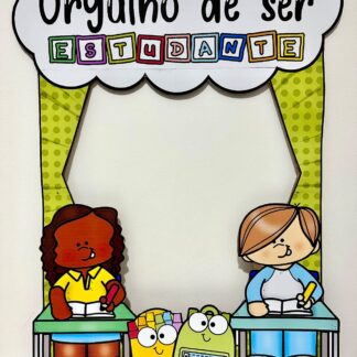 Moldura foto dia do estudante