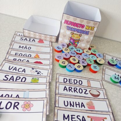 Alfabeto móvel e leitura de palavras - Imagem 4