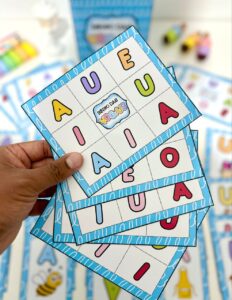 Bingo das Vogais