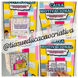 CAIXA MOTIVACIONAL PARA PROFESSORES!