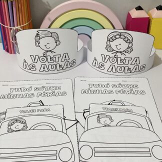 Atividade Interativa Volta ás Aulas: Tudo Sobre Minhas Férias