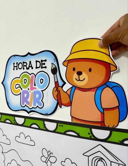 Painel para Pintura Coletiva – Volta às Aulas - Imagem 3