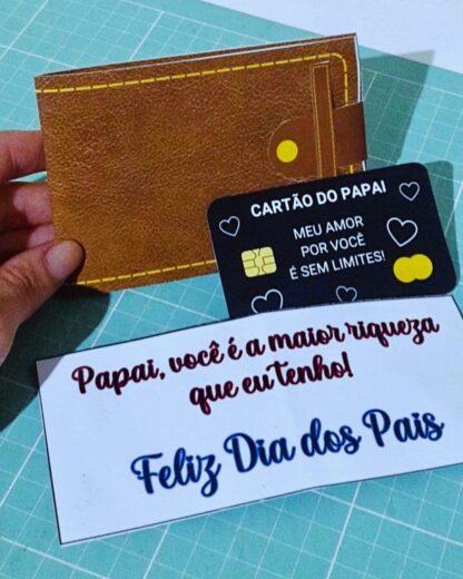 LEMBRANCINHA DIA DOS PAIS - CARTEIRA INTERATIVA - Imagem 4