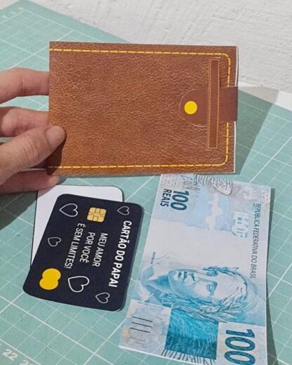 LEMBRANCINHA DIA DOS PAIS - CARTEIRA INTERATIVA - Imagem 2