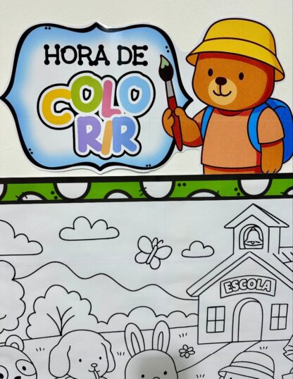 Painel para Pintura Coletiva – Volta às Aulas - Imagem 9