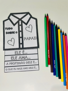 Flipbook Camisa – Um Presente Criativo e Afetivo para o Dia dos Pais!