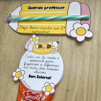 LEMBRANÇA RECEPÇÃO DOS PROFESSORES e EQUIPE ESCOLAR