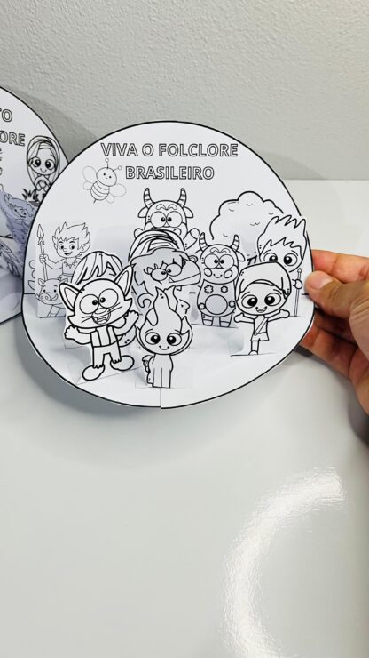 Cenário 3D do Folclore