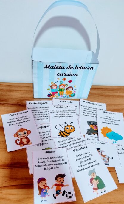 MALETA DE LETRA CURSIVA - Imagem 3