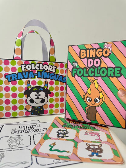 KIT DO FOLCLORE - BINGO + TRAVA-LÍNGUAS - Imagem 12