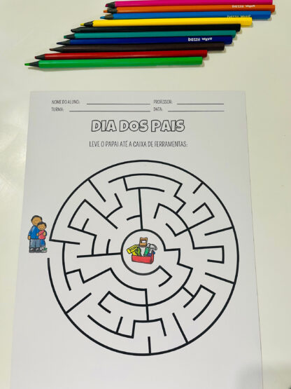 KIT DIA DOS PAIS – COMPLETO, LÚDICO E CHEIO DE AMOR! - Imagem 12