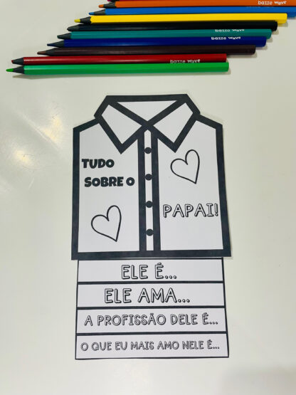 KIT DIA DOS PAIS – COMPLETO, LÚDICO E CHEIO DE AMOR! - Imagem 20