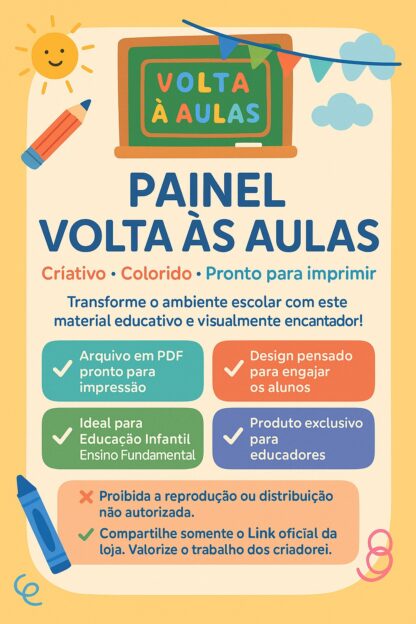 PAINEL VOLTA ÀS AULAS