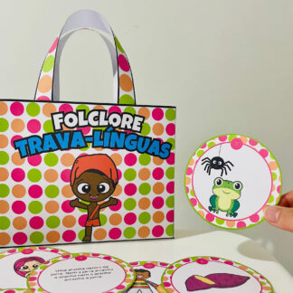 Kit Folclore: Bingo e Trava - línguas