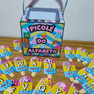 Picolé do Alfabeto - Aprender o alfabeto nunca foi tão divertido!
