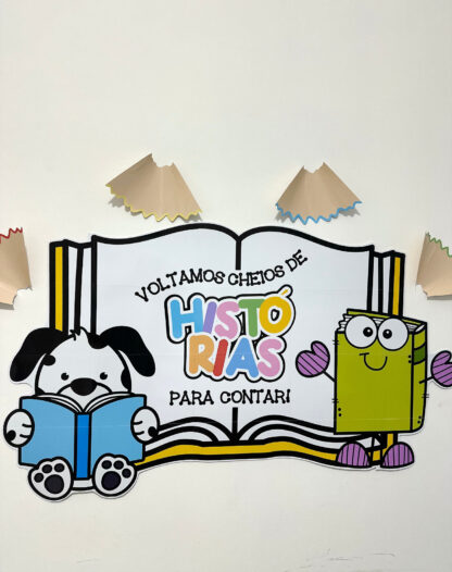 Painel Volta às aulas