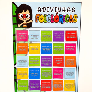 Cartaz Interativo de Adivinhas Folclóricas