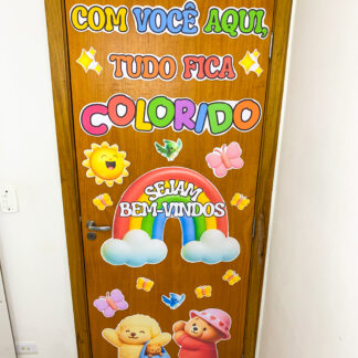 Painel de porta com o tema Bobbie Goods