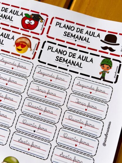 ADESIVOS PARA PLANO DE AULA AGOSTO/25 - Imagem 3
