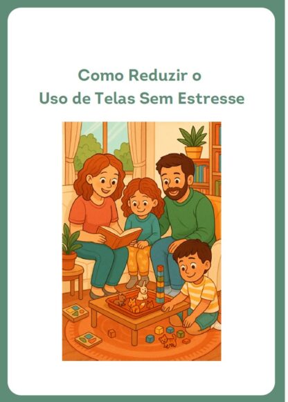 Como Reduzir o uso das Telas