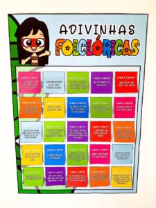 Cartaz Interativo – Adivinhas Folclóricas