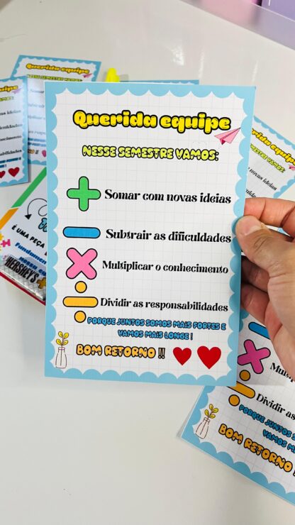 Lembrancinha equipe escolar - Imagem 9