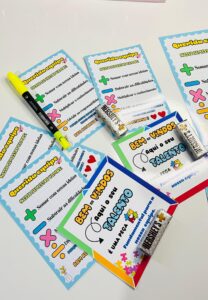 Lembrancinha equipe escolar