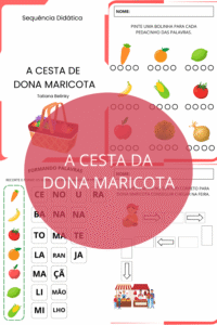 Sequência Didática – A cesta da Dona Maricota