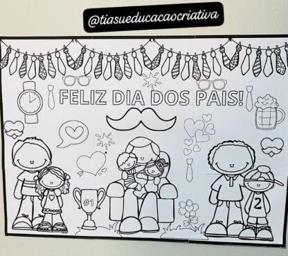 PAINEL COLABORATIVO - DIA DOS PAIS