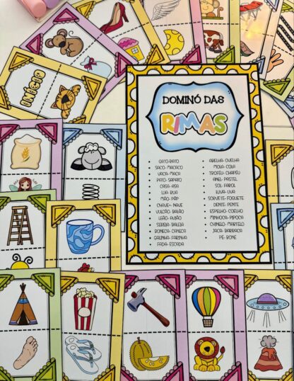 Dominó das Rimas – Alfabetização com diversão! - Imagem 5