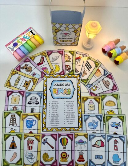 Dominó das Rimas – Alfabetização com diversão! - Imagem 9