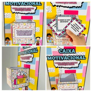 Caixa Motivacional para professores