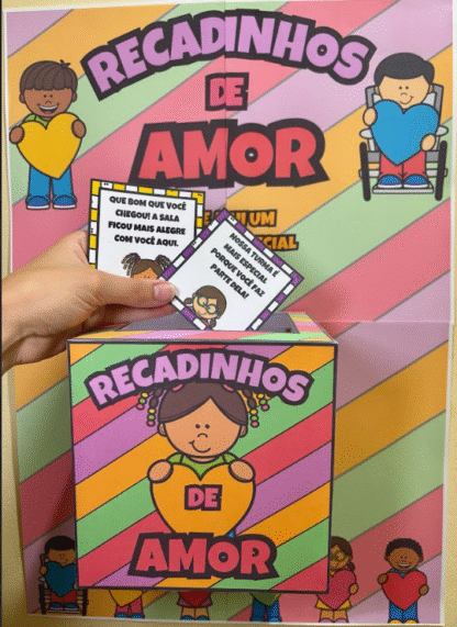 Recadinhos de Amor – Acolhimento e Afeto na Volta ás Aulas
