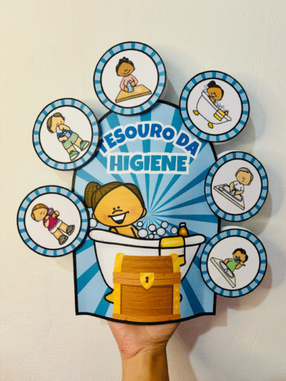 Kit Tesouro da Higiene – Cuidar do corpo é um verdadeiro tesouro! - Imagem 6