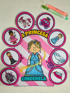 Luva de Histórias: A Cinderela – Um conto encantado para aprender brincando!