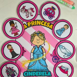Luva de Histórias: A Cinderela – Um conto encantado para aprender brincando!